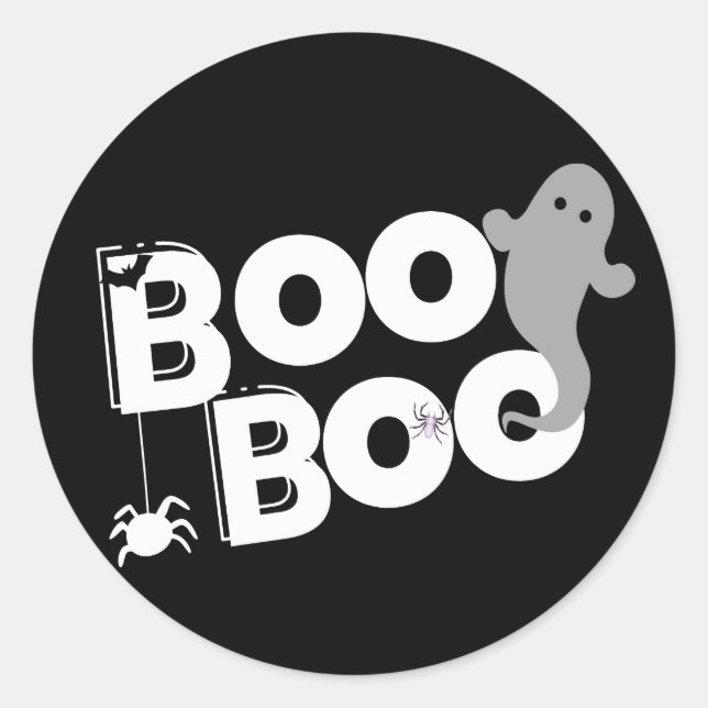 Adesivo Boo Boo Halloween (Frente)
