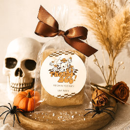 Adesivo Boo de Obrigados de padrões controlados pelo Cowbo