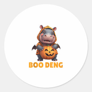 Adesivo Boo Deng Tee Funny Moo Deng Costume Baby Hippo Hal