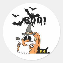 Adesivo boo dia feliz