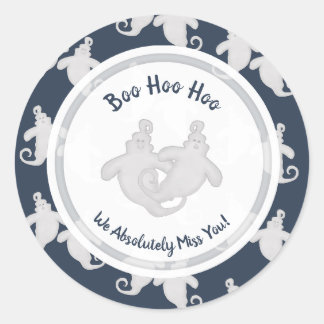 Adesivo Boo Hoo Ghost Stickers