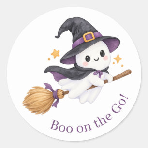 Adesivo Boo on the Go Crianças Fantasmas Bruxas de Hallo
