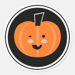 Adesivo Boo! Pumpkin Sticker do Dia das Bruxas
