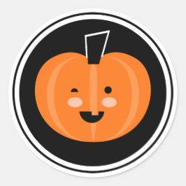 Adesivo Boo! Pumpkin Sticker do Dia das Bruxas