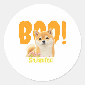 Adesivo Boo! Shiba Inu | Melhores bens para a pessoa Shiba