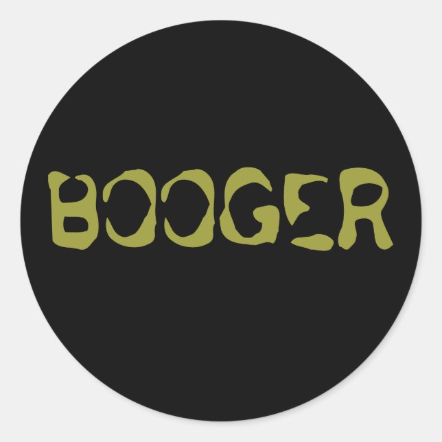 Adesivo Booger Sticker (Frente)