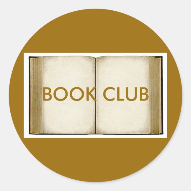 Adesivo Book Club (Frente)