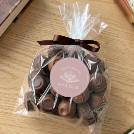 Adesivo Book Club Name Personalized