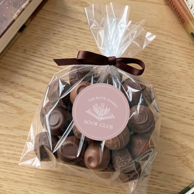 Adesivo Book Club Name Personalized  (Criador carregado)