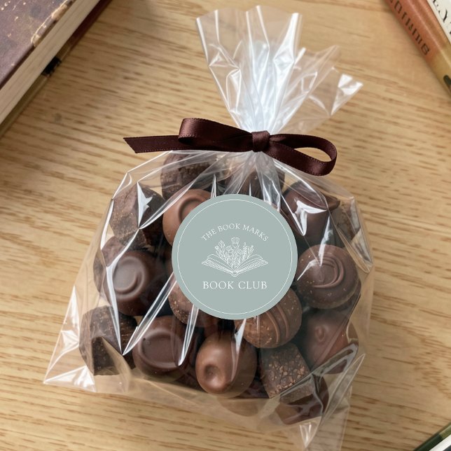 Adesivo Book Club Name Personalized  (Criador carregado)