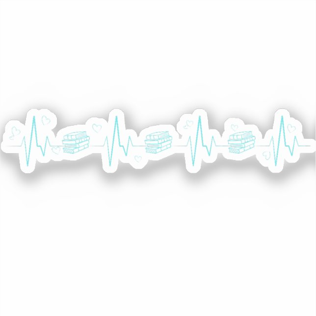 Adesivo Book Lover (Frente)