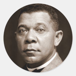 Adesivo Booker Washington: Educador Afro-Americano