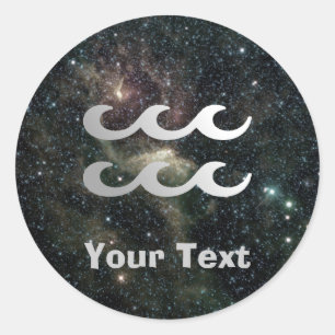 Adesivo Bookplate do Tag do presente do nome do universo