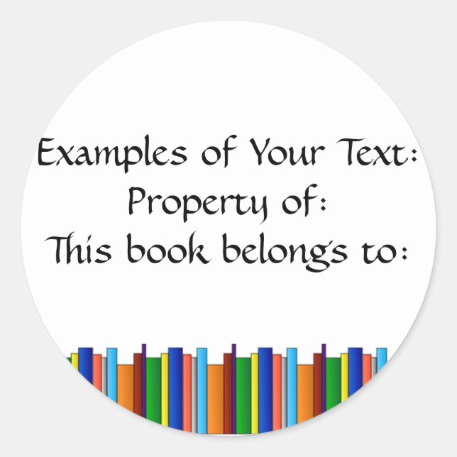 Adesivo Books Galore Sticker (Frente)