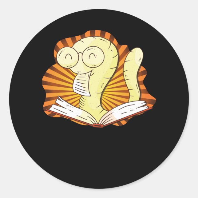 Adesivo Bookworm (Frente)