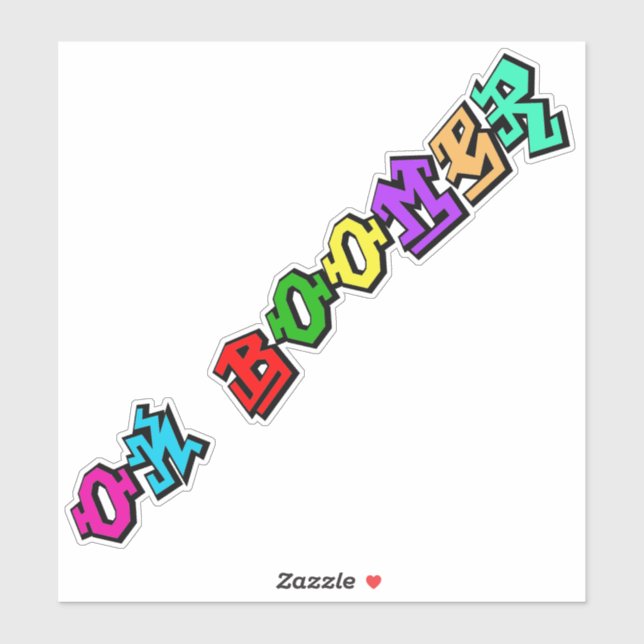 Adesivo Boomer Vinyl Sticker (Folha)