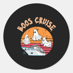 Adesivo Boos Cruise Trip Dia de as Bruxas engraçado Figuru