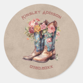 Adesivo Boot Brunch e Chá de panela de Bolha