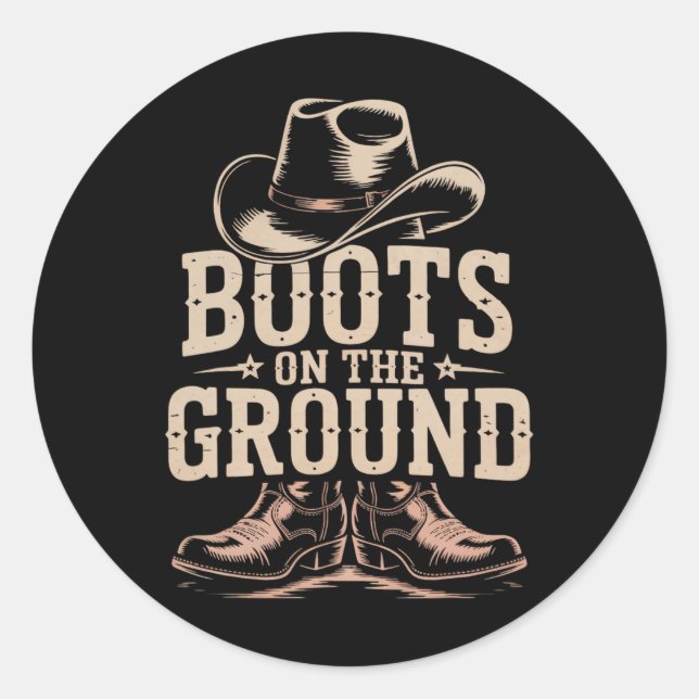 Adesivo Boot Na Linha De Dança Da Linha De Solo D (Frente)