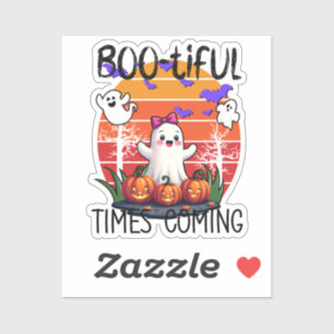 Adesivo Bootiful Times, Fantasmas Cute Kawaii