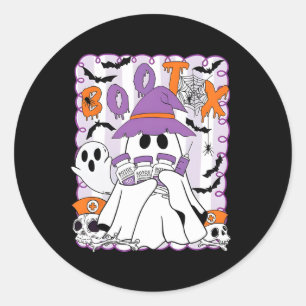 Adesivo Bootox Enfermeiro Injetor de Halloween Botox Dyspo