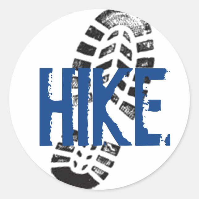 Adesivo Bootprint Hike (Frente)