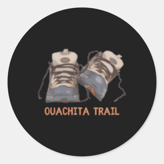 Adesivo Boots do Ouachita Trail (Frente)