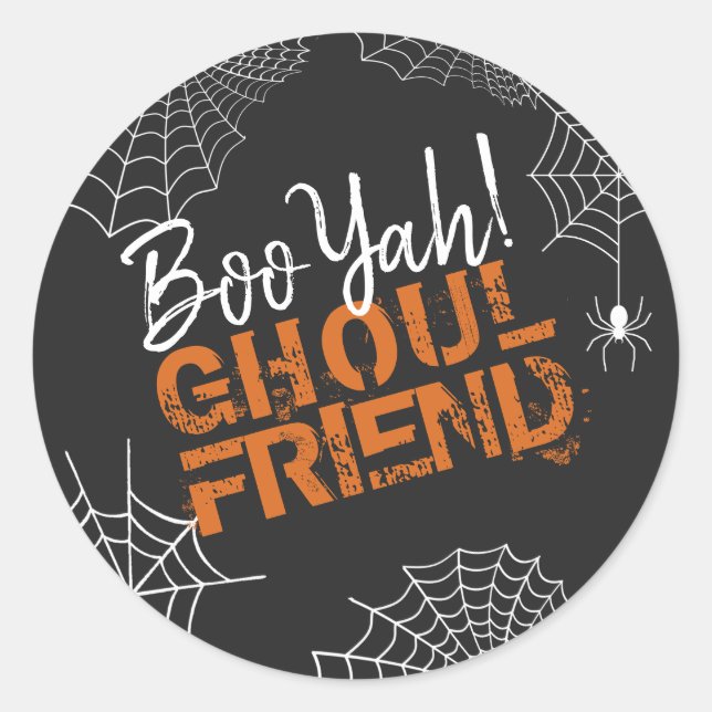 Adesivo BooYah Ghoul Friend Halloween ID684 (Frente)