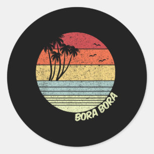Adesivo Bora Bora Francês Polinésia Praia Souvenir
