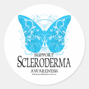 Adesivo Borboleta 2 do Scleroderma