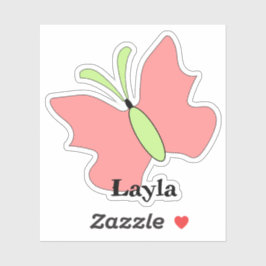 Adesivo Borboleta Borboleta Aniversário Corte Personalizad