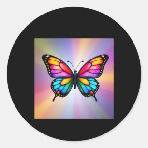 Adesivo Borboleta com Vinheta Gly Wings