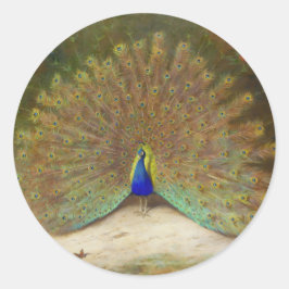 Adesivo Borboleta de Peacock e Peacock, Ilustração de Arte