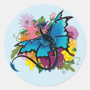 Adesivo Borboleta do dragão