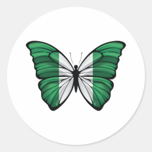 Adesivo Borboleta Hypolimnas da Nigéria