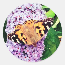 Adesivo Borboleta laranja