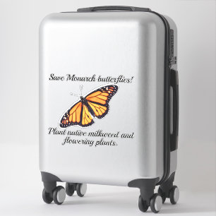 Adesivo Borboleta monarca