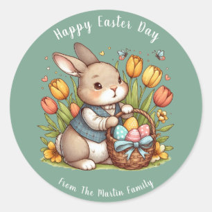 Adesivo Borboleta, Poppy, Felz pascoa coelho