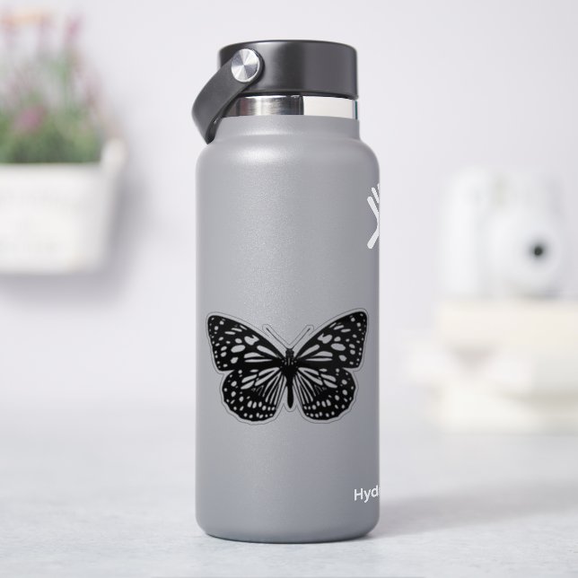 Adesivo Borboleta preta (HidroFlask)