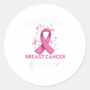 Adesivo Borboleta rosa-branca para suportar o Cancer da ma