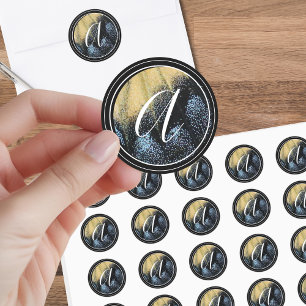 Adesivo Borboleta Simples Wing Yellow e Blue