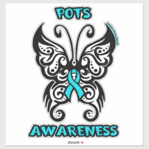 Adesivo Borboleta/Tribal...POTES