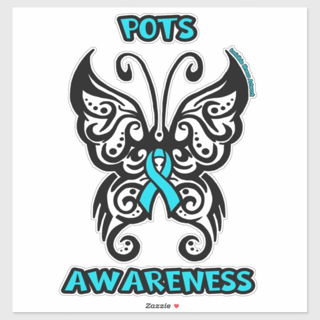 Adesivo Borboleta/Tribal...POTES (Folha)