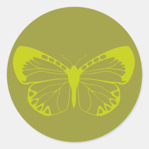 Adesivo Borboleta verde