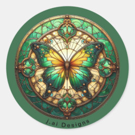 Adesivo Borboleta Verde