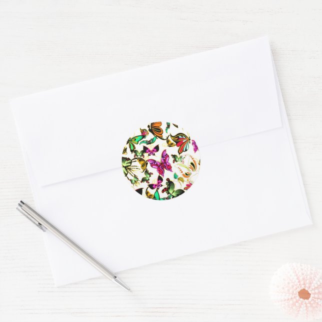 Adesivo Borboletas (Envelope)