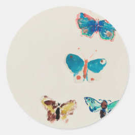 Adesivo Borboletas azuis de safena. Odilon Redon