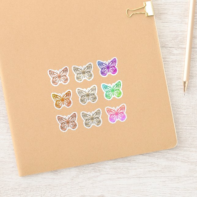 Adesivo Borboletas bonitas (Notebook)