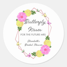 Adesivo Borboletas Para O Futuro Sra. Chá de panela