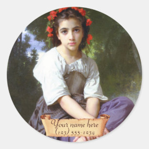 Adesivo "Borda do Brook" Pré-Raphaelite